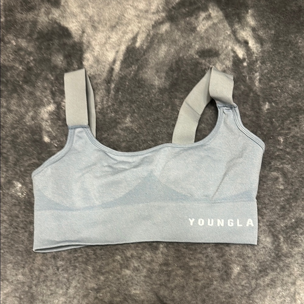 YoungLA Women's Blue Sports Bra